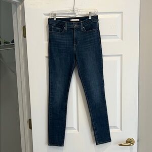 Levi's Dark Blue Skinny Jeans